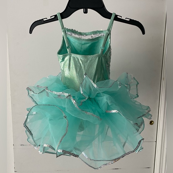 Curtain Call Mint Green Tutu First Dance Costume XS - Picture 2 of 4